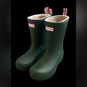 Size 7 - NEW HUNTER MEN'S PLAY‎ MID INSULATED FLEXING GREEN/WHITE WILLOW BOOTS